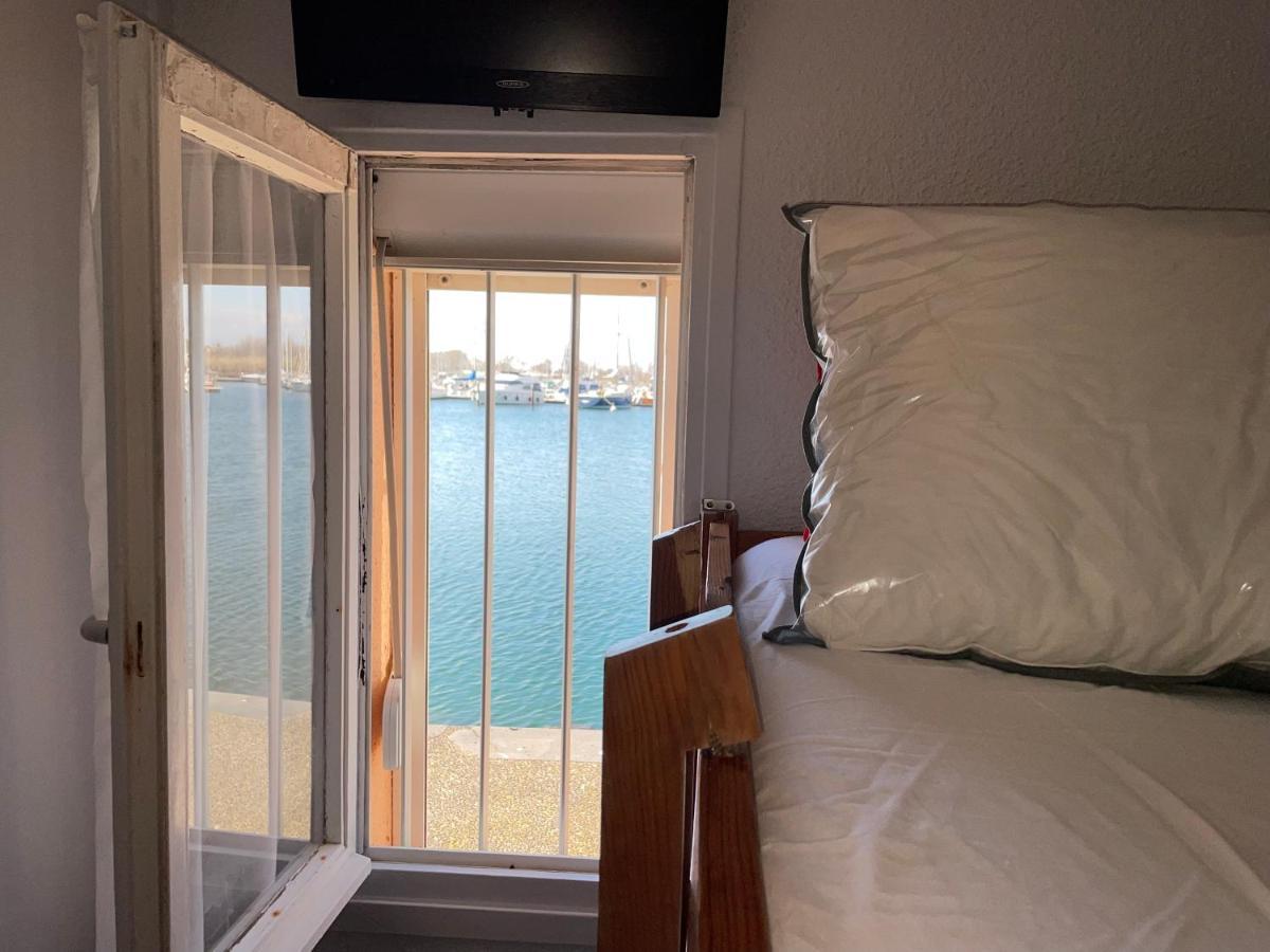 Studio - Les Pieds Dans L'Eau Agreable En Toutes Saisons 4 Couchages - Climatisation - Parking Prive - Piscine Sur Mer - Vue Magnifique Et Rare - Situation Optimum - Les Argonautes - Ile Des Pecheurs - Cap D'Agde Eksteriør bilde