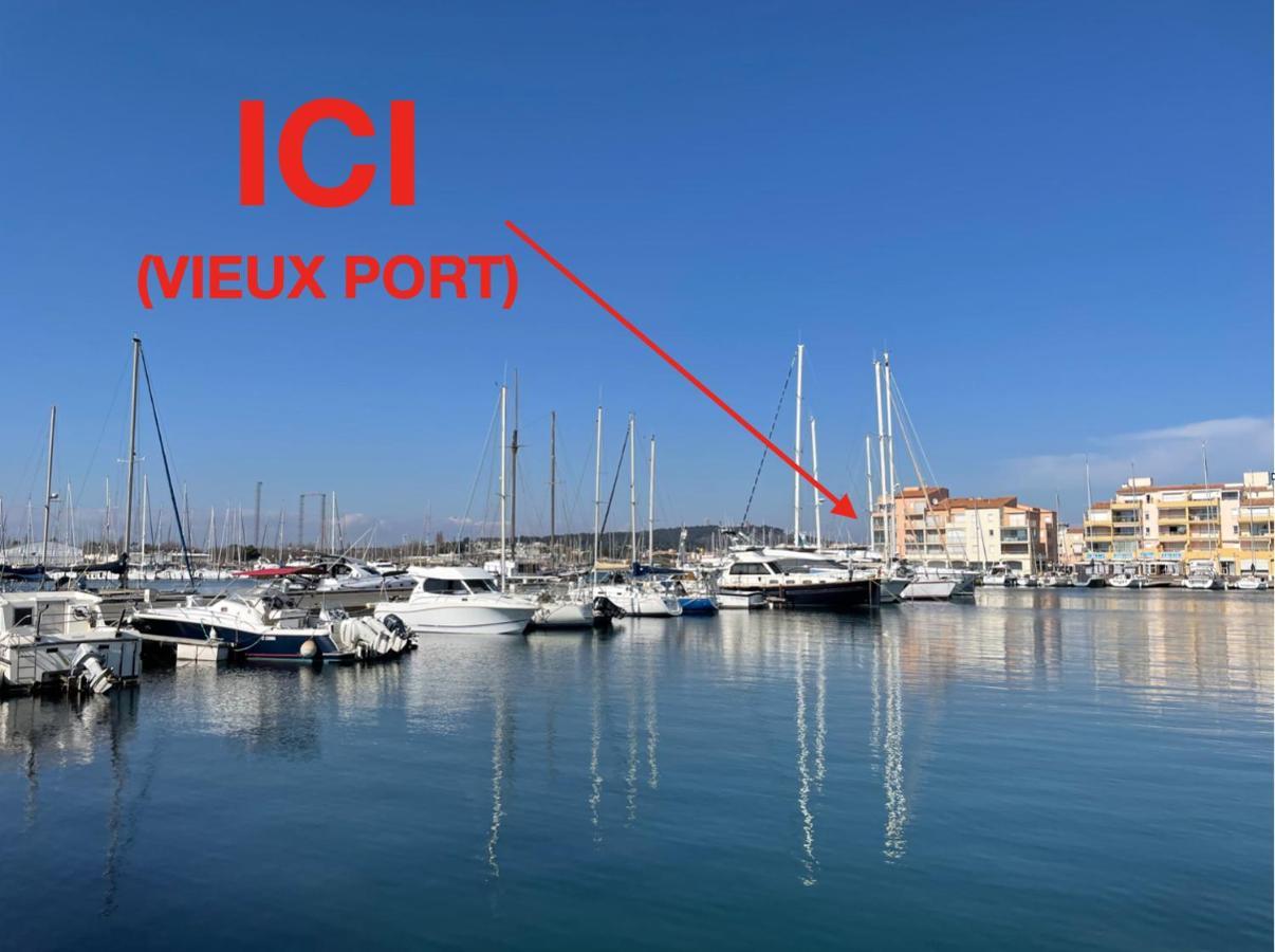 Studio - Les Pieds Dans L'Eau Agreable En Toutes Saisons 4 Couchages - Climatisation - Parking Prive - Piscine Sur Mer - Vue Magnifique Et Rare - Situation Optimum - Les Argonautes - Ile Des Pecheurs - Cap D'Agde Eksteriør bilde