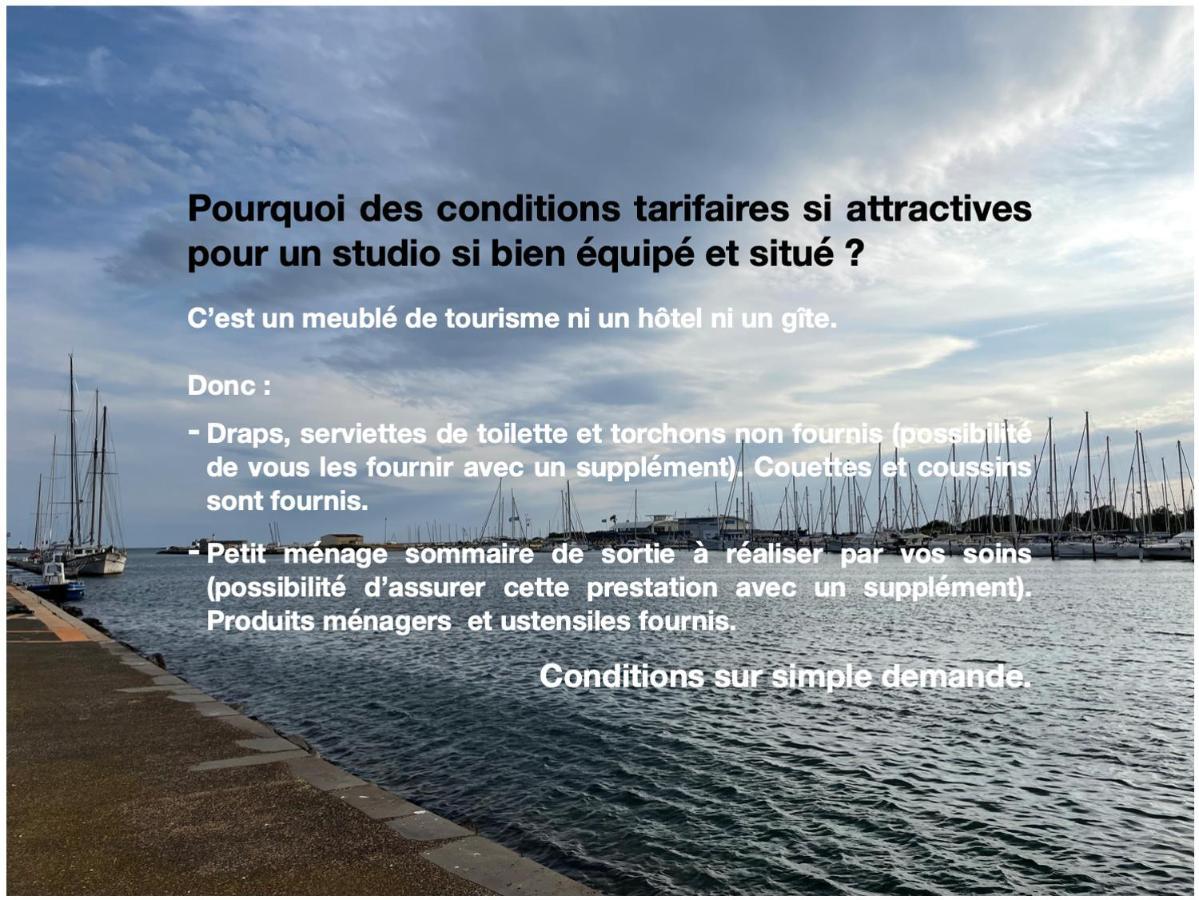 Studio - Les Pieds Dans L'Eau Agreable En Toutes Saisons 4 Couchages - Climatisation - Parking Prive - Piscine Sur Mer - Vue Magnifique Et Rare - Situation Optimum - Les Argonautes - Ile Des Pecheurs - Cap D'Agde Eksteriør bilde